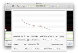 bcAnalyze Ruf-Designer-Fenster